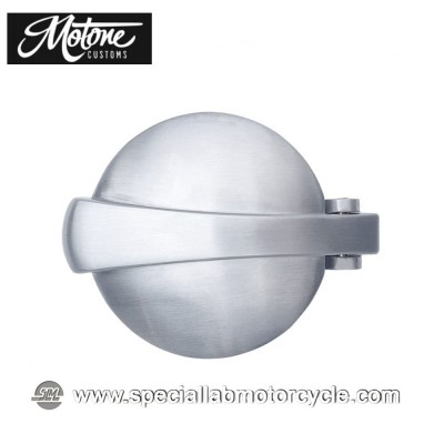 Tappo Serbatoio Motone Custom Monza Alluminio Spazziolato
