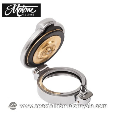 Kit Adattatore e Tappo Serbatoio Motone Custom Monza Alluminio
