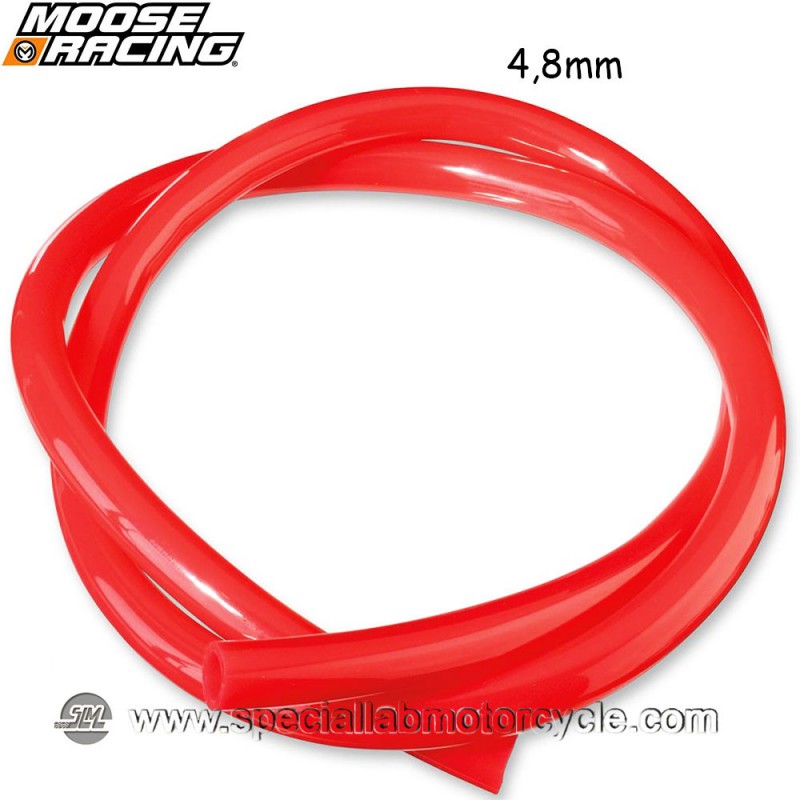 MOOSE RACING TUBO BENZINA RED 4,8mm X 91,5cm