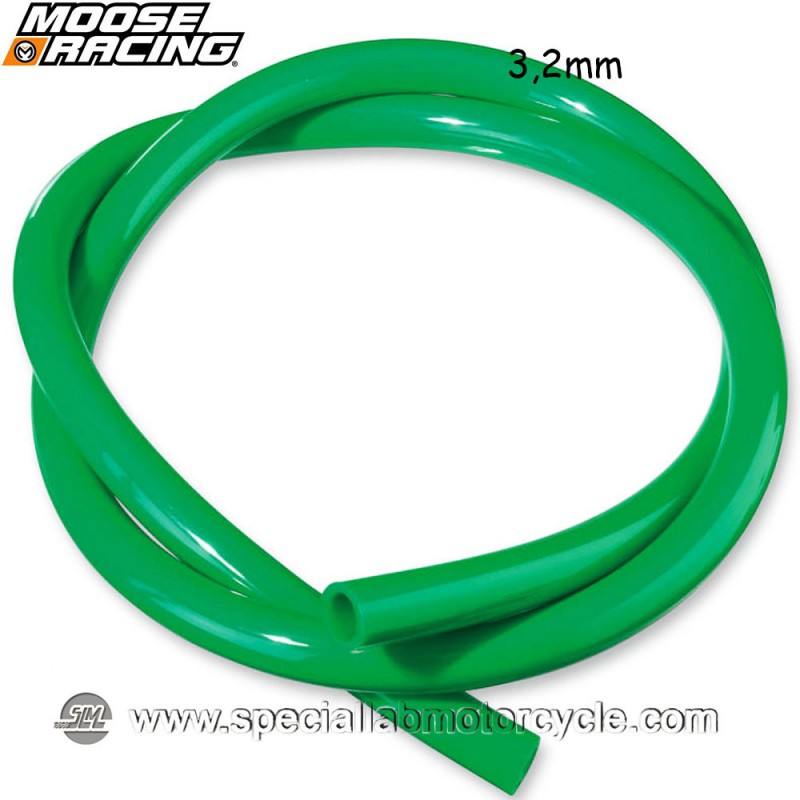 MOOSE RACING TUBO BENZINA GREEN 3,2mm X 152,5cm