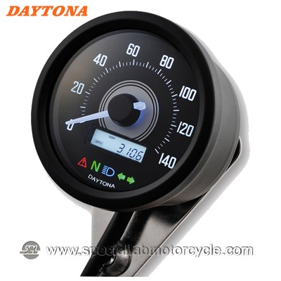 Contachilometri Elettronico Daytona Velona 2 60mm Retro