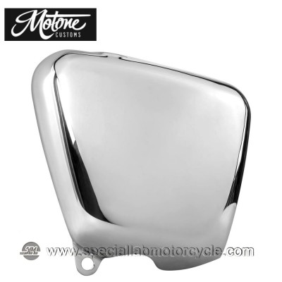 Motone Custom Fianchetti per Triumph Alluminio Lucidato