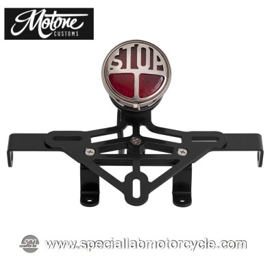 Motone Custom Kit Portatarga e Fanalino Posteriore Classic per Triumph