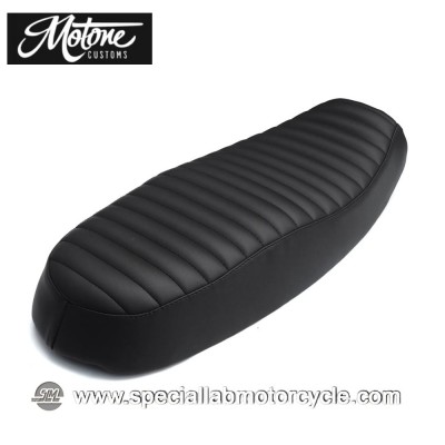 Motone Custom Sella Bonneville Dual Seat Ribbed Triumph