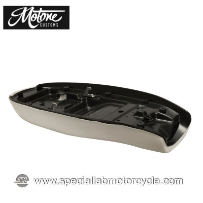 Motone Custom Sella Bonneville Dual Seat Rattlesnake Triumph