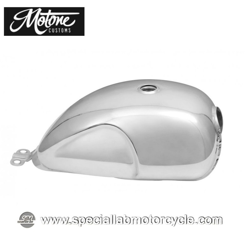 Motone Custom Serbatoio in Alluminio Grezzo per Triumph models