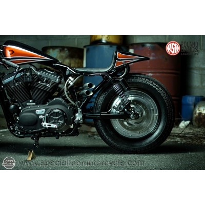 Cover Derby Primaria Black Ops Roland Sands Design Harley Model Sportster 2004 - 2016