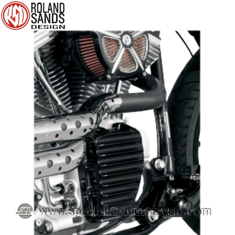 Roland Sands Design Nostalgia Timing Covers Black Ops Model Harley Davidson Twin Cam dal 2001 al 2014