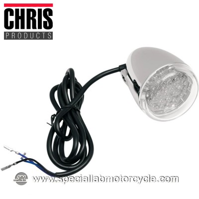 CHRIS PRODUCTS FRECCE ANTERIORI LED AMBER CUSTOM BULLET-STYLE