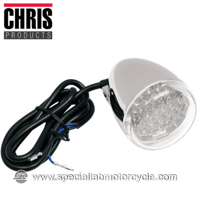CHRIS PRODUCTS FRECCE ANTERIORI LED RED CUSTOM BULLET-STYLE