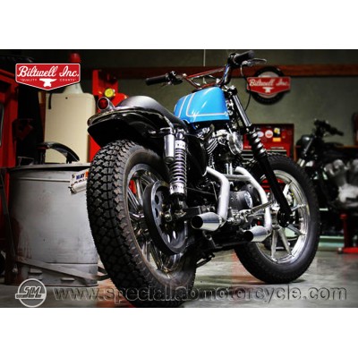 Manubrio Moto Biltwell Cromato Harleyscrambler
