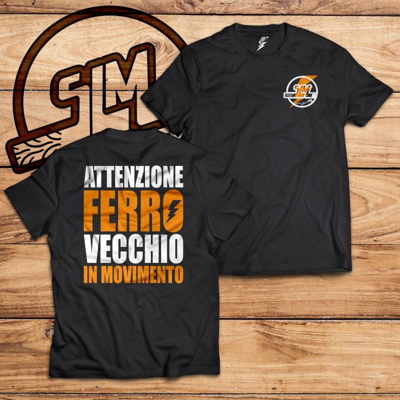 T-Shirt Moto SLM Mood Ferro Vecchio