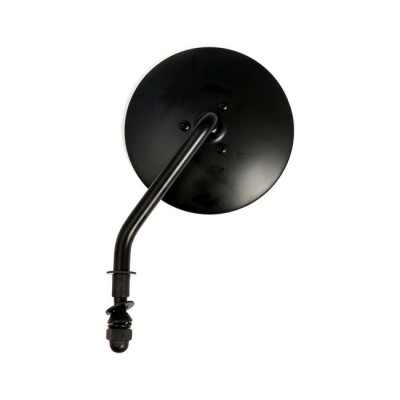 Specchietto Retrovisore Black Round Revers Style 4"