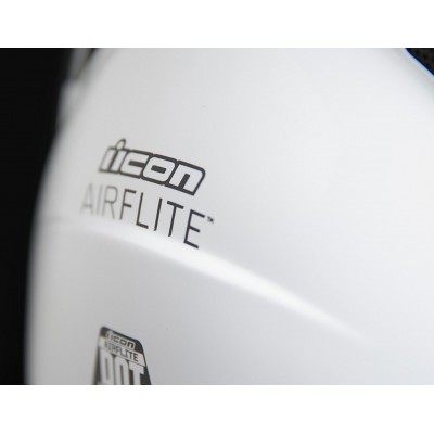 Casco Icon Airflite Integrale Gloss White ECE