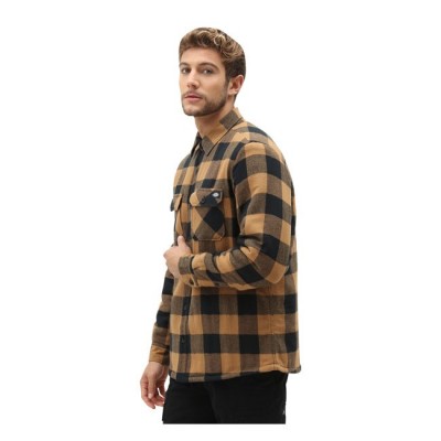 Camicia Dickies Lansdale Brown Duck