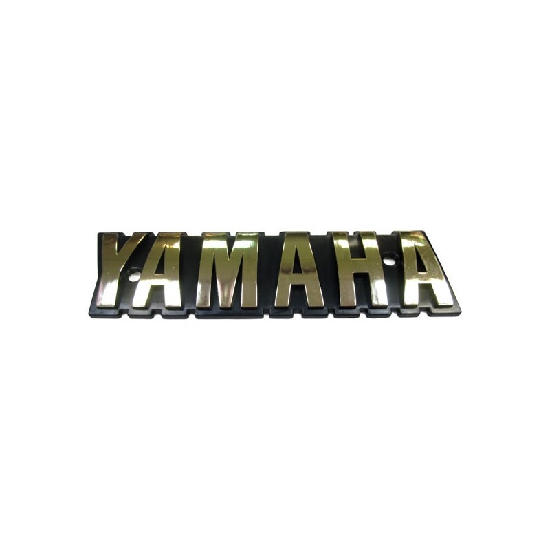 Fregio logo Yamaha Oro