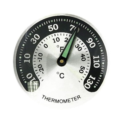 Termometro moto da manubrio nero