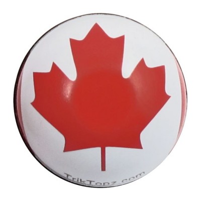 Coppia Tappi Valvola Trick Topz Canadian Flag