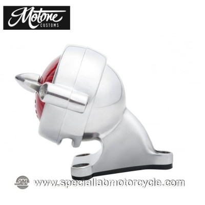 Motone Custom Kit Fanalino Posteriore Led Bel Air Alluminio Lucidato
