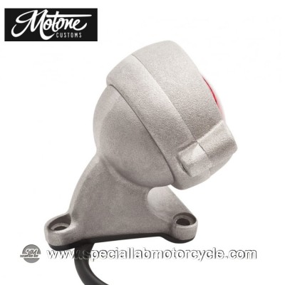 Motone Custom Kit Fanalino Posteriore Led Eldorado Alluminio Grezzo
