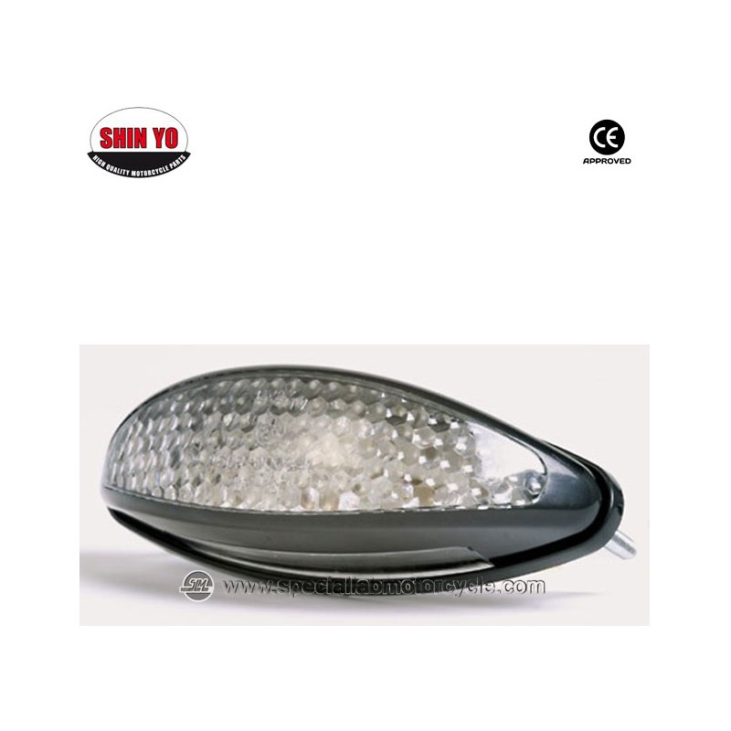 Fanalino Posteriore LED Micro-LA Black Clear Lens