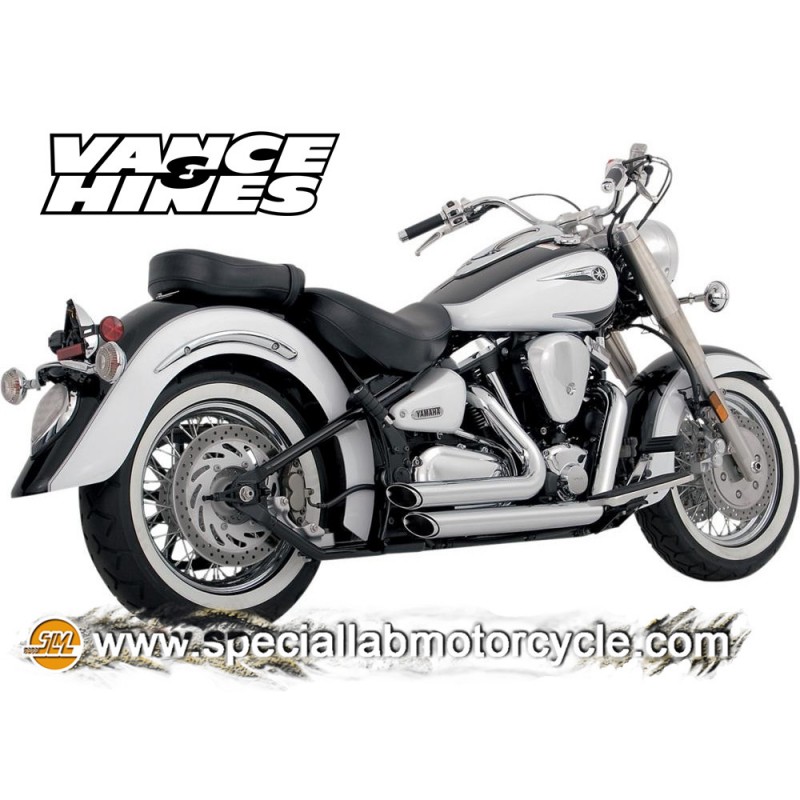 Impianto di scarico Vance&Hines Shortshots Staggered Yamaha XV 1600 Wild Star/Roadstar 99-05 / 1700 Road Star 05-07