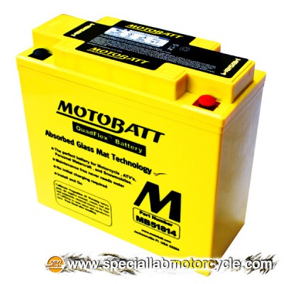 Batteria Sigillata MotoBatt MB51814 12V-22Ah per BMW