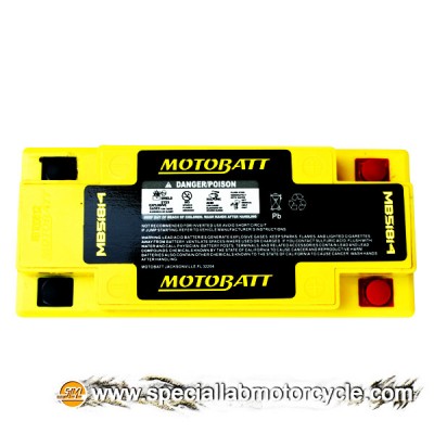 Batteria Sigillata MotoBatt MB51814 12V-22Ah per BMW
