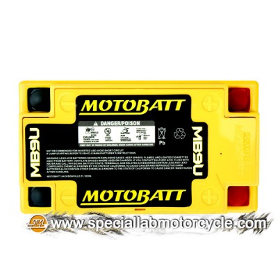 Batteria Sigillata MotoBatt MB9U 12V-11Ah per Moto Morini