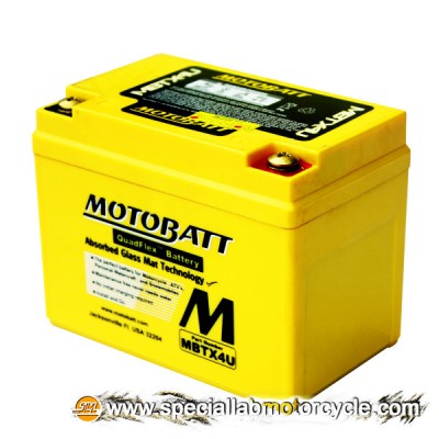 Batteria Sigillata MotoBatt MBTX4U 12V-4Ah per Yamaha