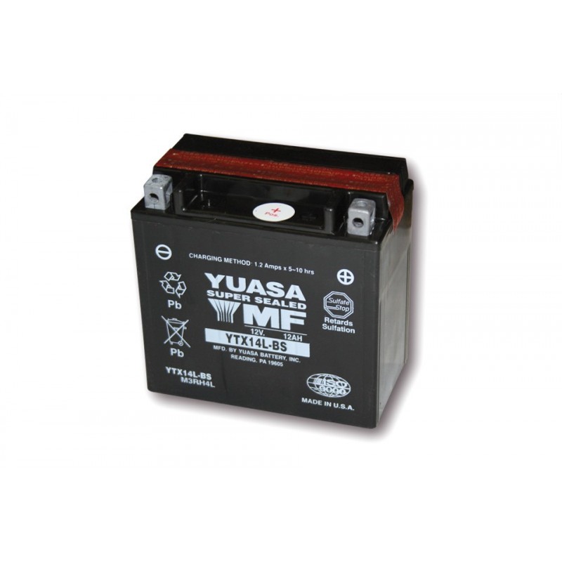 Batteria Sigillata Yuasa YTX 14L-BS 12V-200A