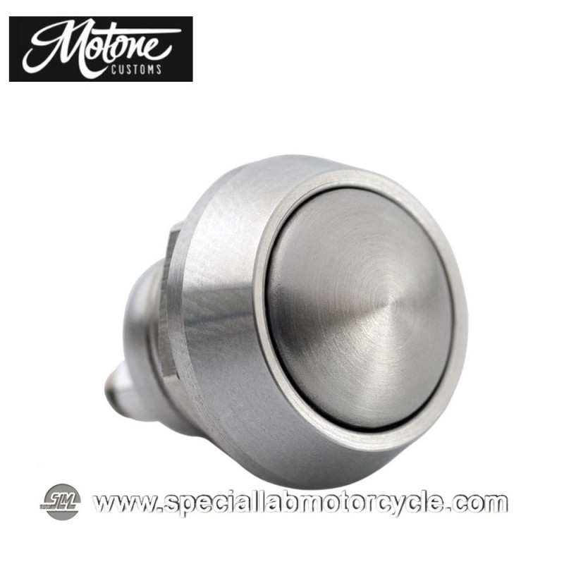 Motone Custom Micro Switch Momentary 1 Pulsante Cromato