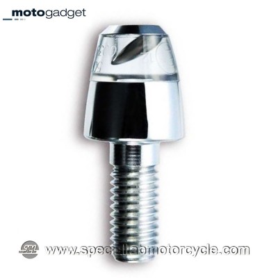 Freccia LED Motogadget M-Blaze Pin Chromed Clear Lens