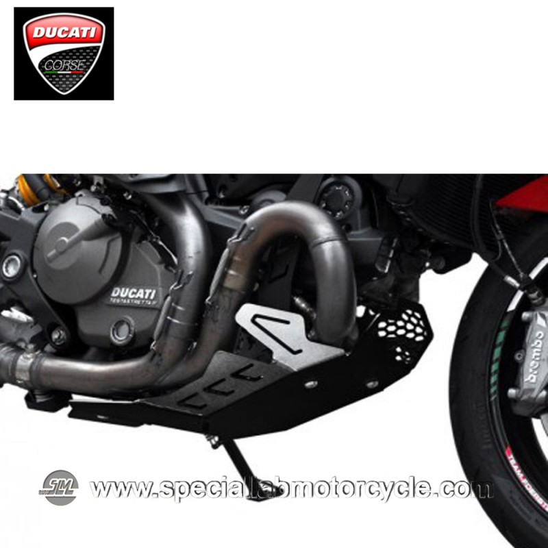 Piastra Paramotore Ibex per Ducati Monster 821 Black