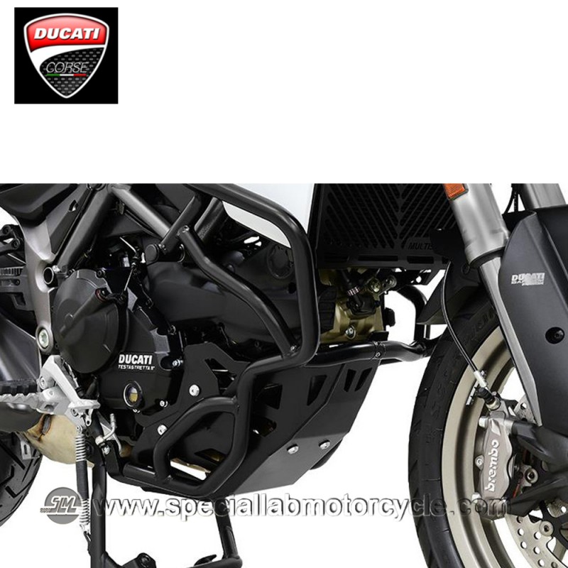 Piastra Paramotore Ibex per Ducati Multistrada 950 Black