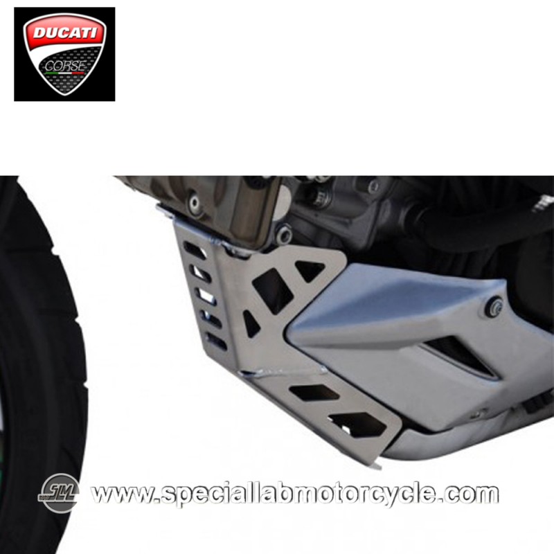 Piastra Paramotore Ibex per Ducati Multistrada 1200 Silver