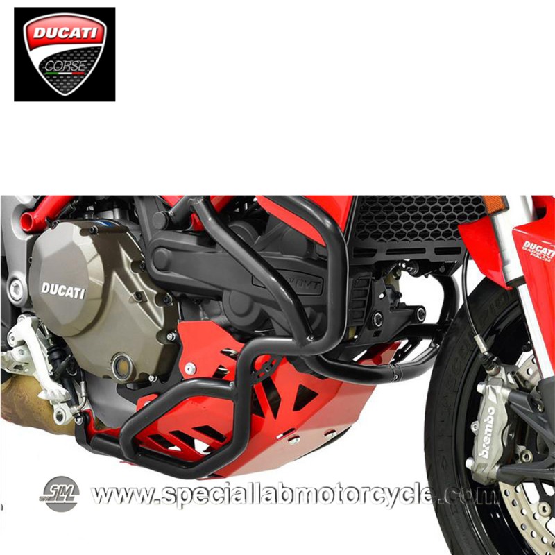 Piastra Paramotore Ibex per Ducati Multistrada 1200 Red