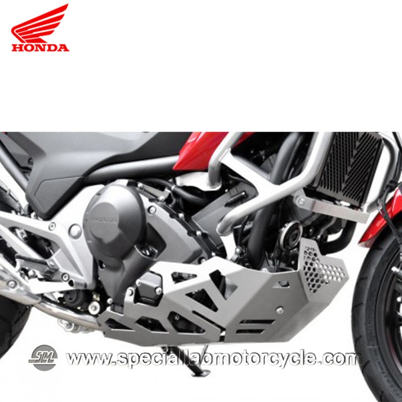 Piastra Paramotore Moto Ibex per Honda NC 700/750 Silver