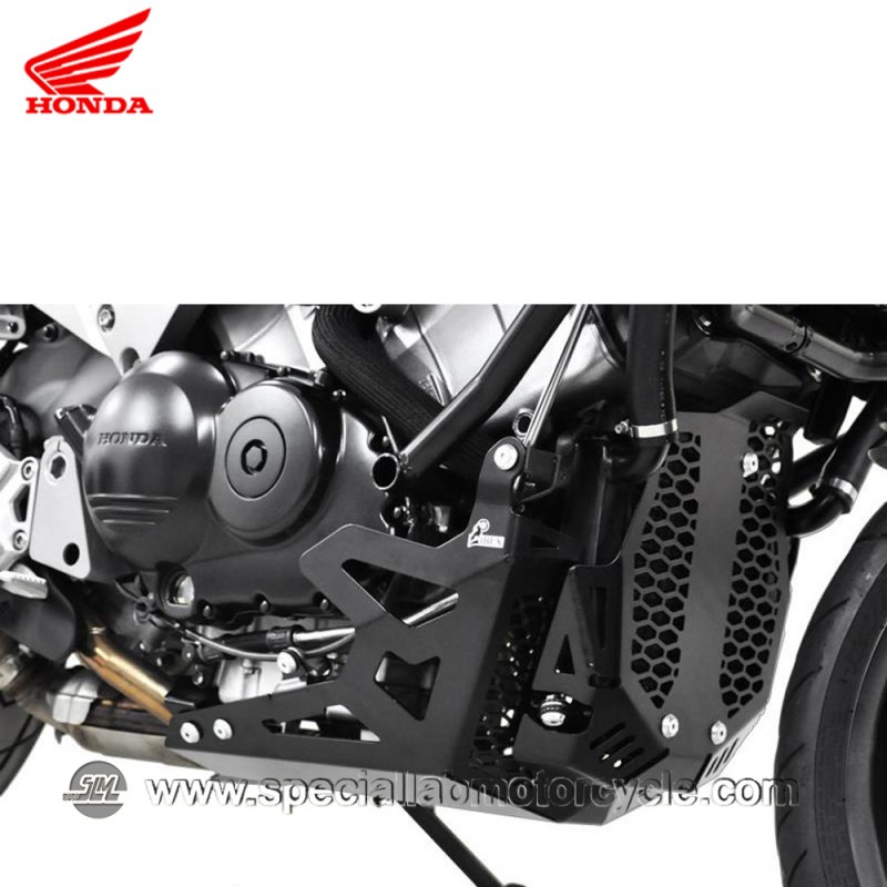 Piastra Paramotore Moto Ibex per Honda VFR 800 Black