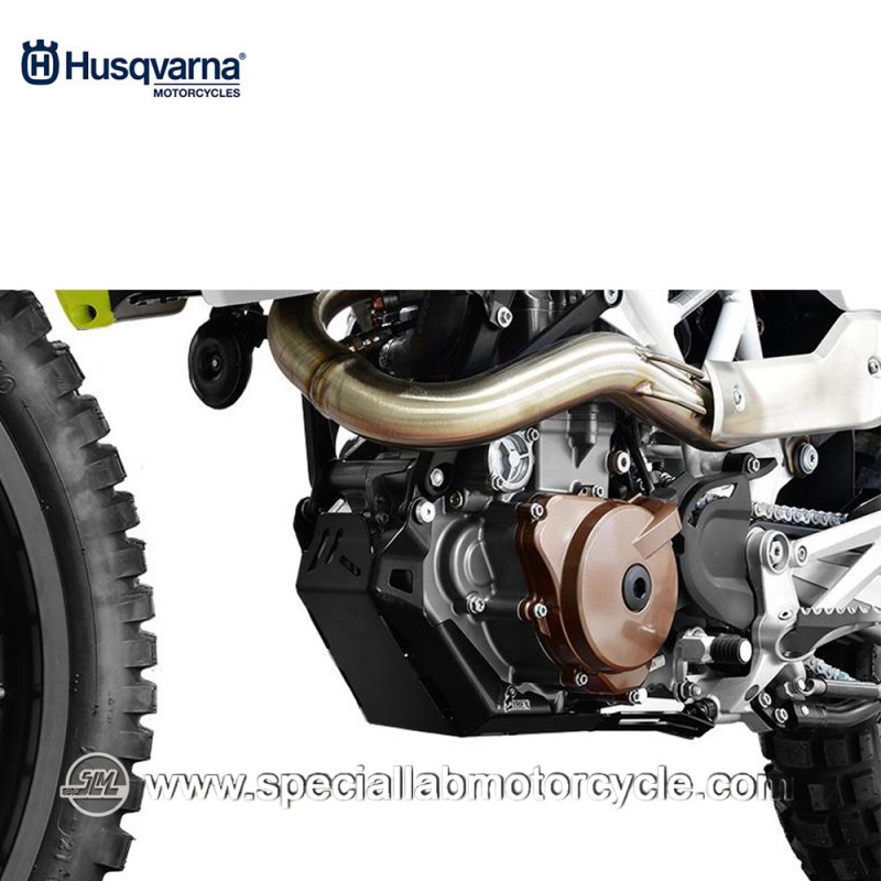 Piastra Paramotore Moto Ibex per Husqvarna Enduro 701 Black