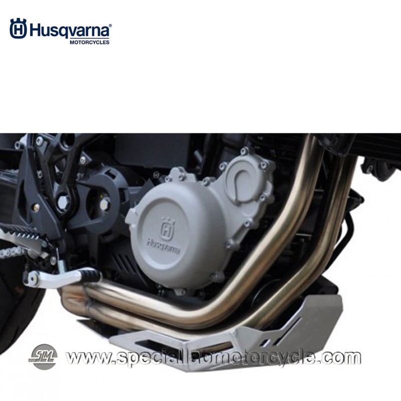 Piastra Paramotore Moto Ibex per Husqvarna Nuda 900/R Silver