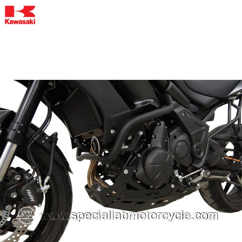Piastra Paramotore Moto Ibex per Kawasaki Versys 650 Black