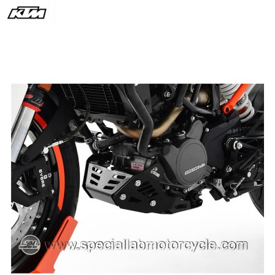 Piastra Paramotore Ibex per KTM Duke 125 Black