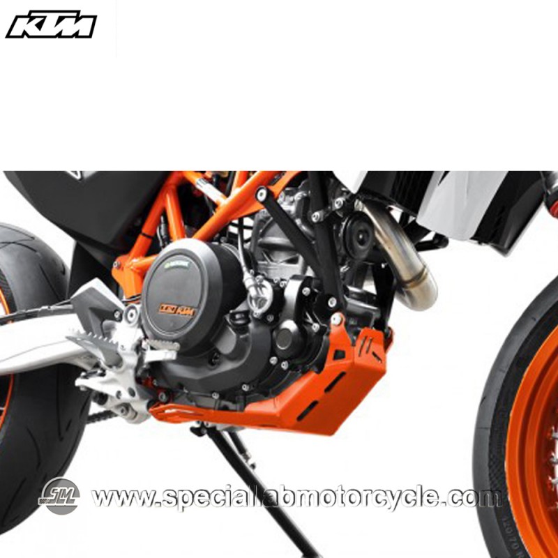 Piastra Paramotore Ibex per KTM Enduro 690 Orange