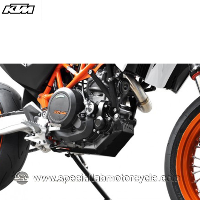 Piastra Paramotore Ibex per KTM Enduro 690 Black