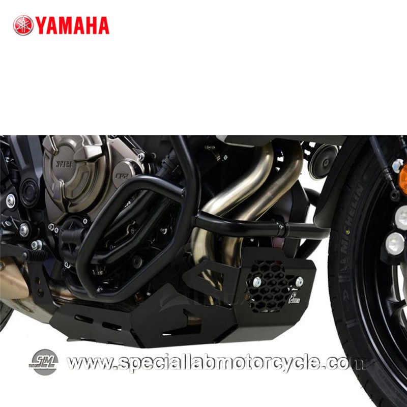 Piastra Paramotore Ibex per Yamaha MT-07 Tracer Black