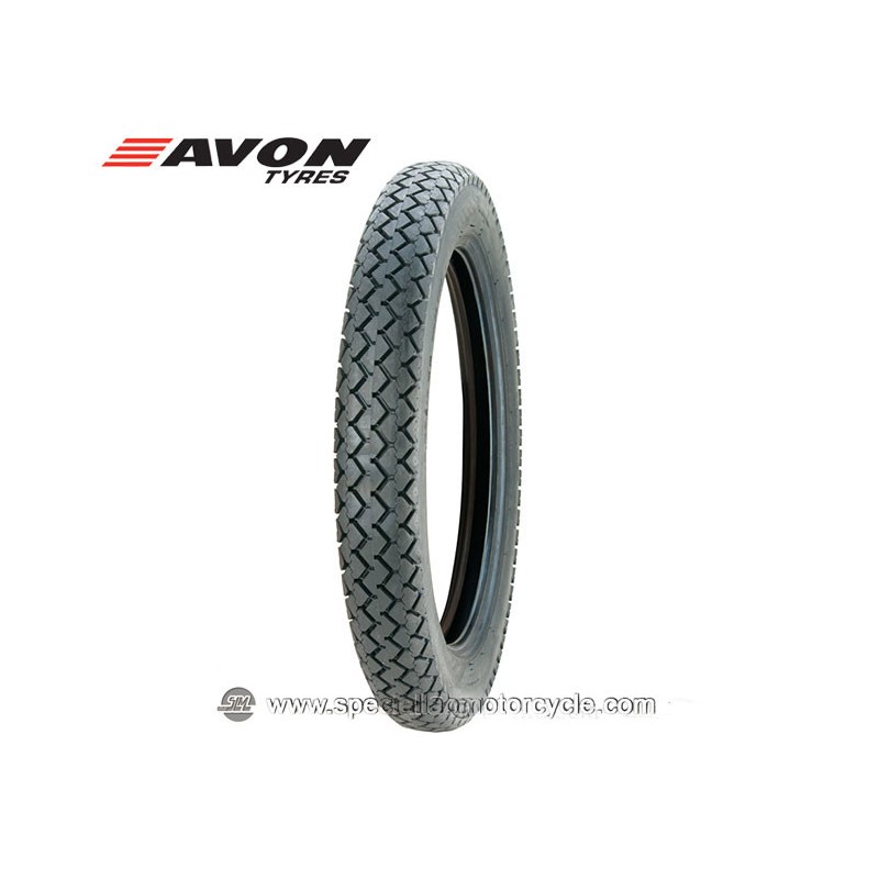 Pneumatico Avon Tyres Safety Mileage MK II AM7 Anteriore o Posteriore 3.50-19 57S BW